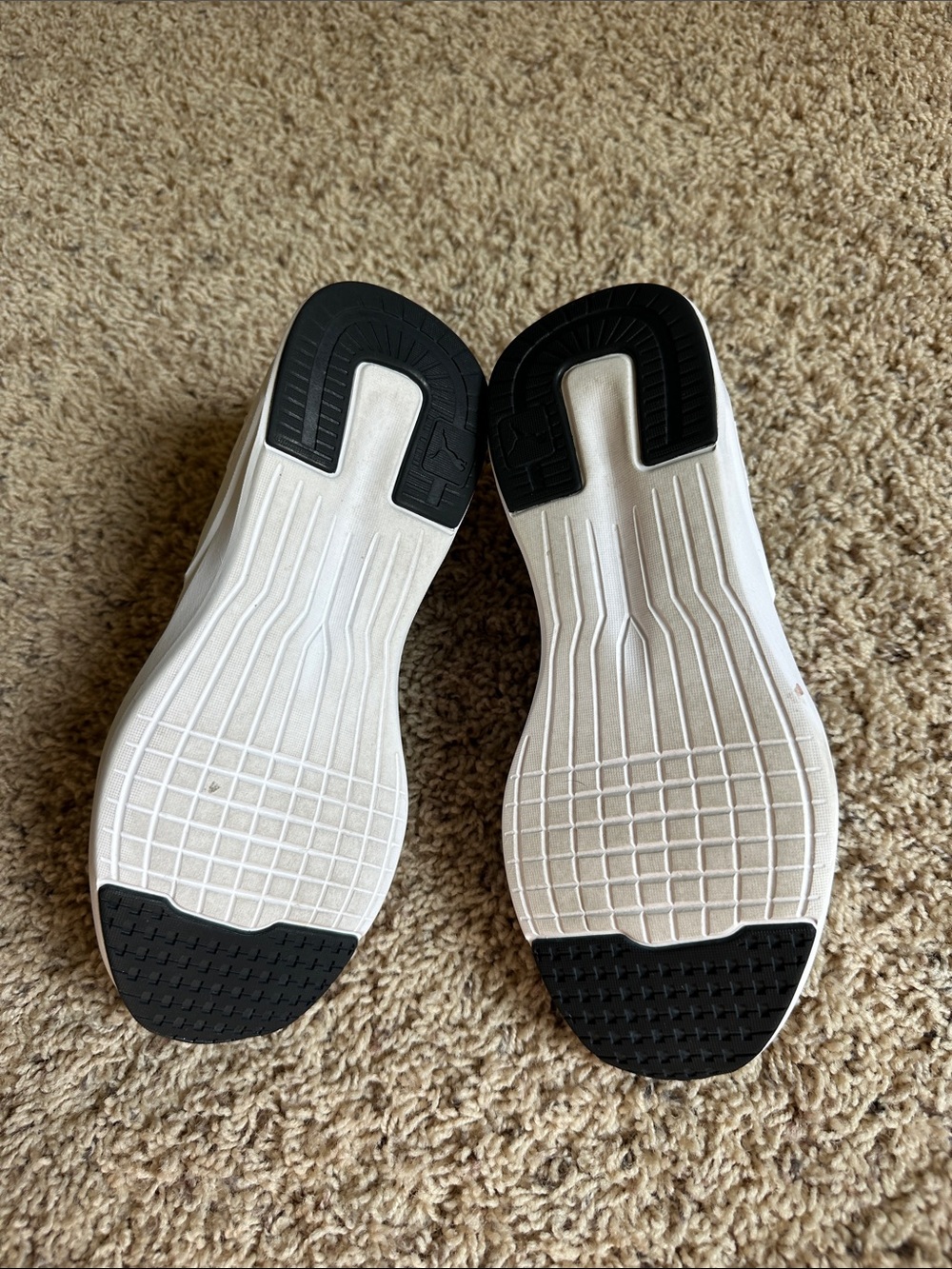 Puma Black Slip-On Women's Athletic Sneakers with White Sole - Picture 6 of 8